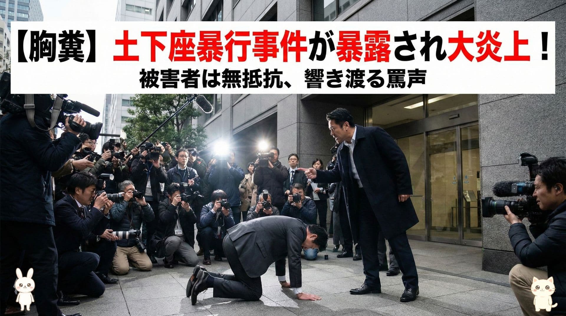 【胸糞】「渡部星空キララ」土下座暴行事件が暴露され大炎上!「耳を灰皿に」「目が開かないほど殴打」余罪もヤバすぎると話題